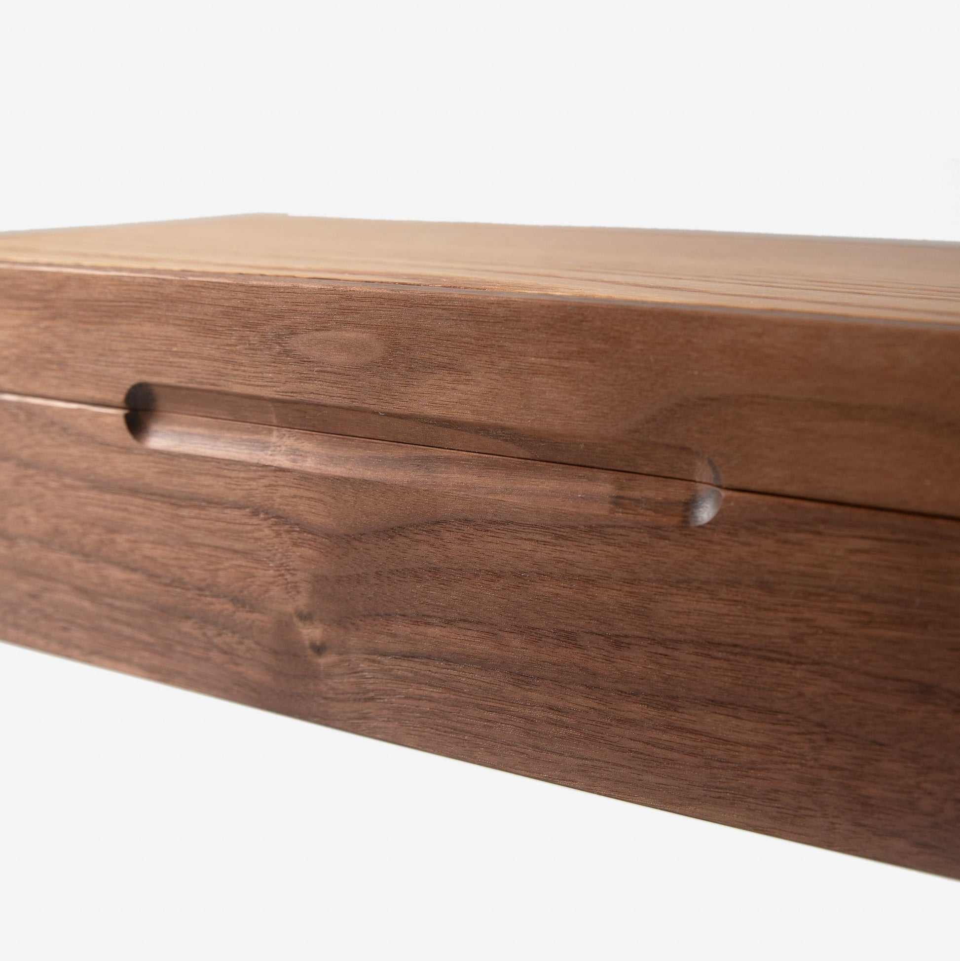 Red Ridge Woodworking – Handcrafted Black Walnut & Oak Watch Box — 8 Compartments – product box