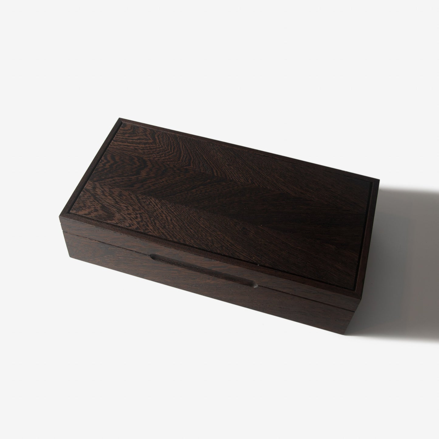 Red Ridge Woodworking – Handcrafted Wenge Hardwood Watch Box — 8 Compartments – product box