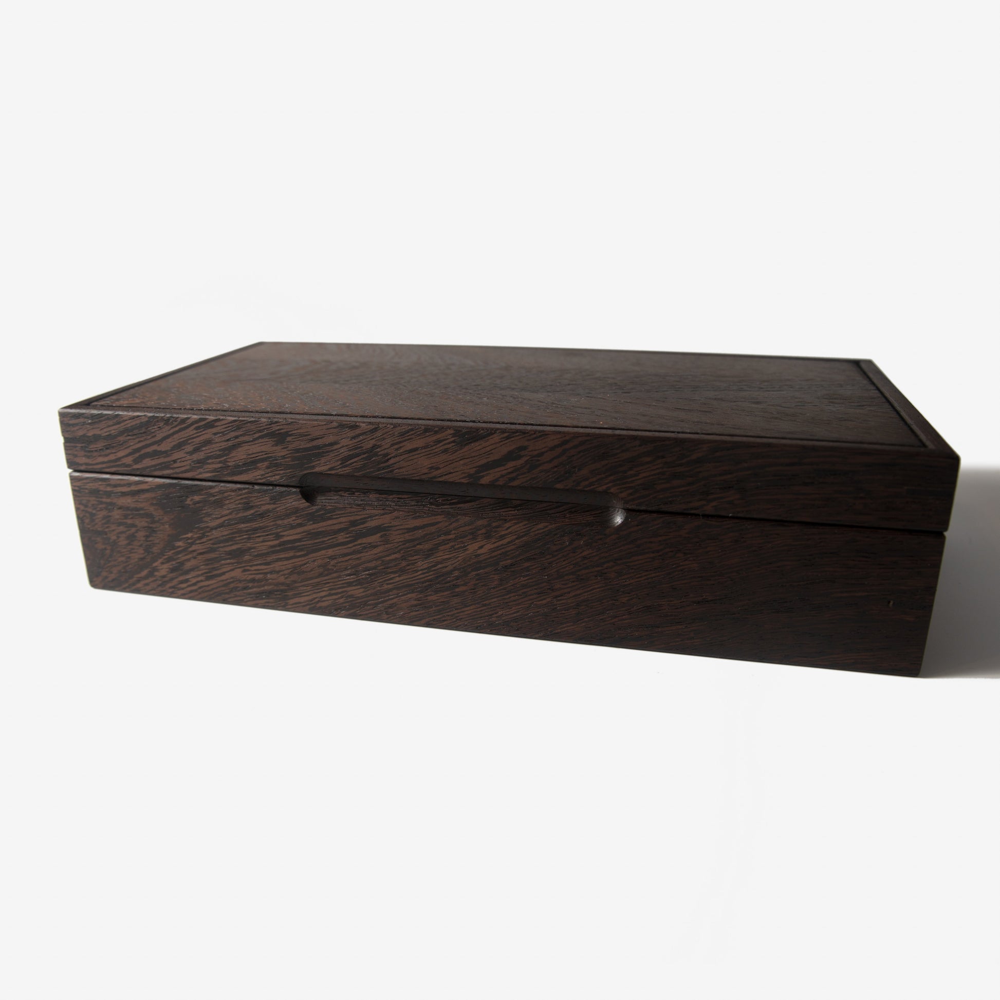 Red Ridge Woodworking – Handcrafted Wenge Hardwood Watch Box — 8 Compartments – product box