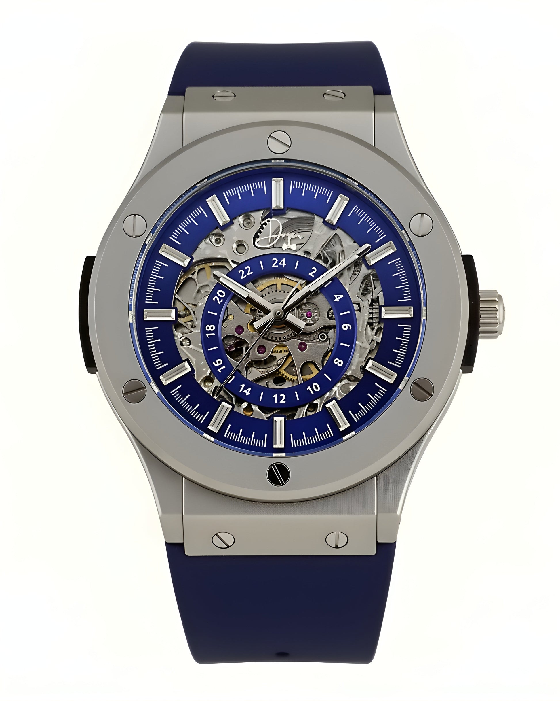 The 199 Blue by Dapper Watches — Skeleton Automatic Watch