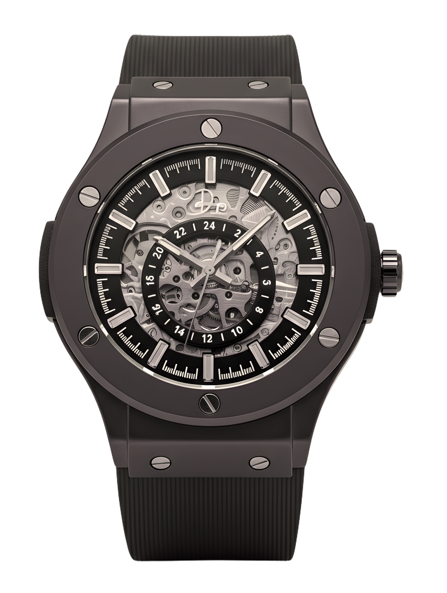 The 199 Gunmetal by Dapper Watches — Skeleton Automatic Watch