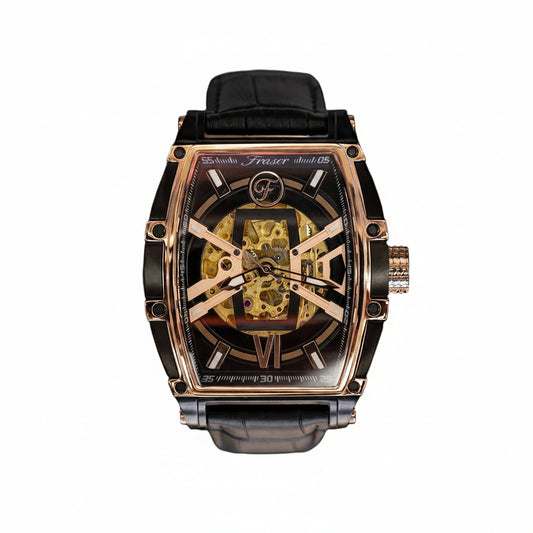 The Visionary by Fraser & Co. Men's Automatic Skeleton Luxury watch
