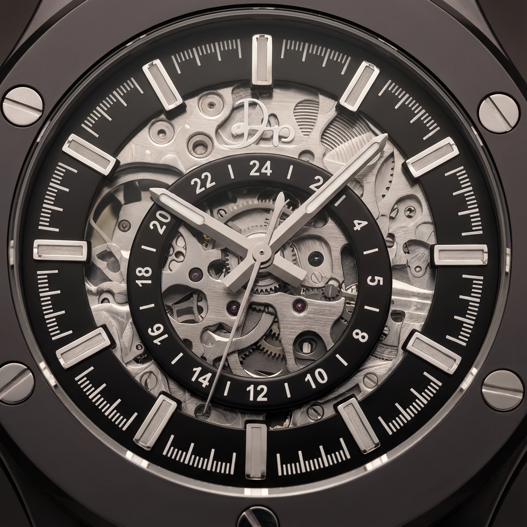 Dapper Watches – The 199 Gunmetal by Dapper Watches — Skeleton Automatic Watch – image 27
