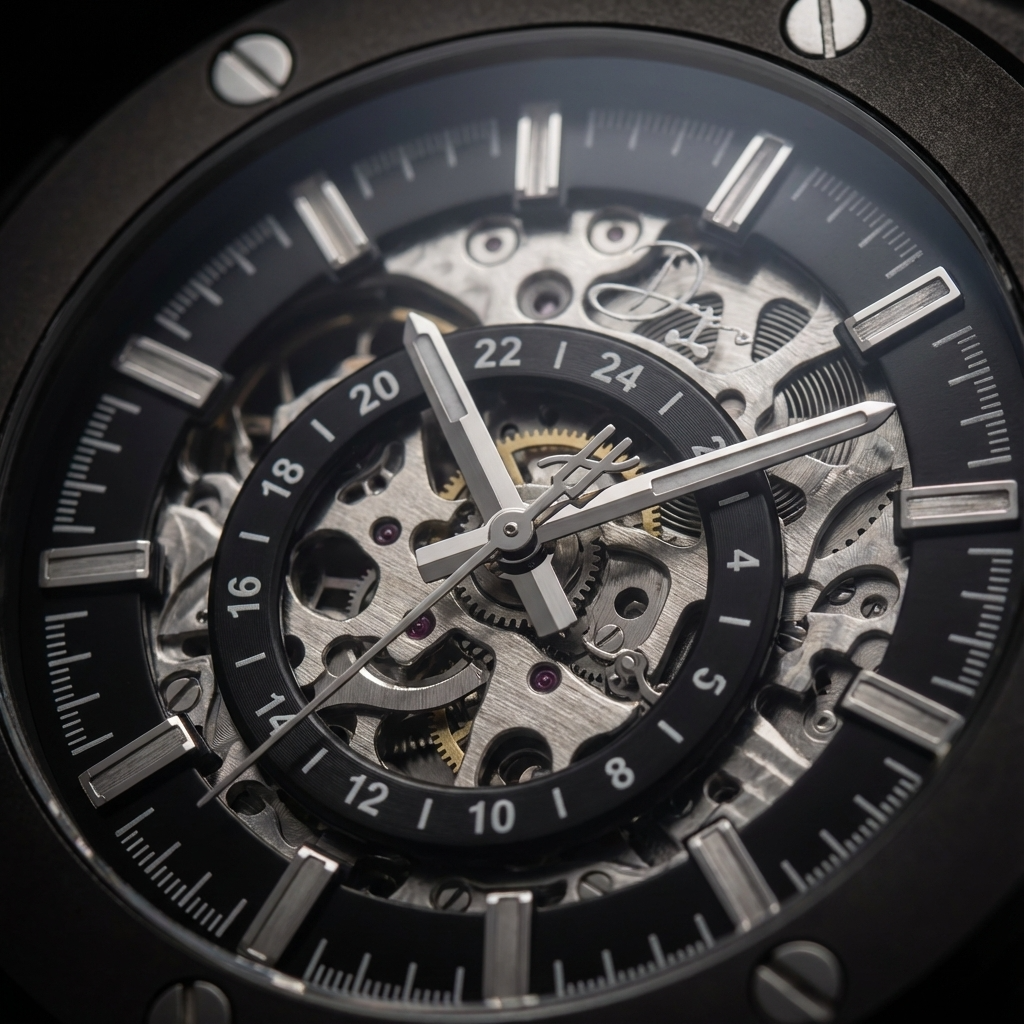 Dapper Watches – The 199 Gunmetal by Dapper Watches — Skeleton Automatic Watch – image 28