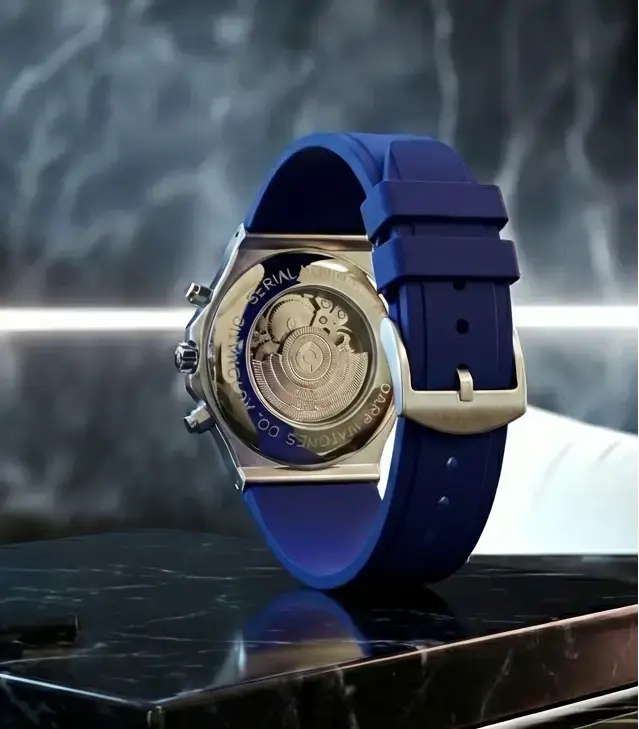 Dapper Watches – The 199 Blue by Dapper Watches — Skeleton Automatic Watch – image 199